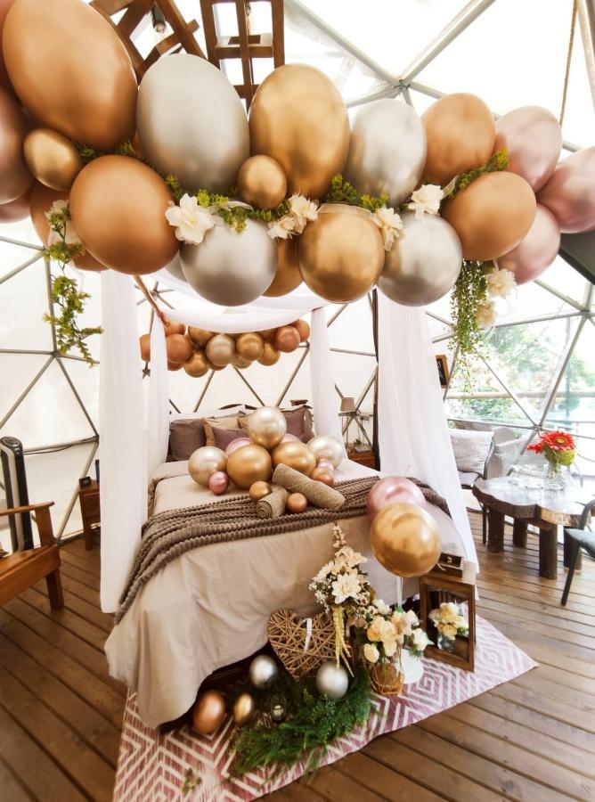 Отель Celeste Glamping Гуатапе Экстерьер фото